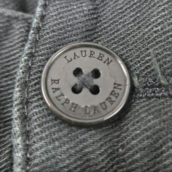 Lauren Jeans Co Beaded Jeans Black Southwestern Bootcut Ralph Lauren sz 4 Petite - Picture 12 of 16